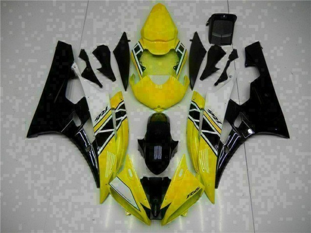 2006-2007 Yellow Black YZF R6 Motorcycle Bodywork 2006-2007 Yellow Black YZF R6 Motorcycle Bodywork