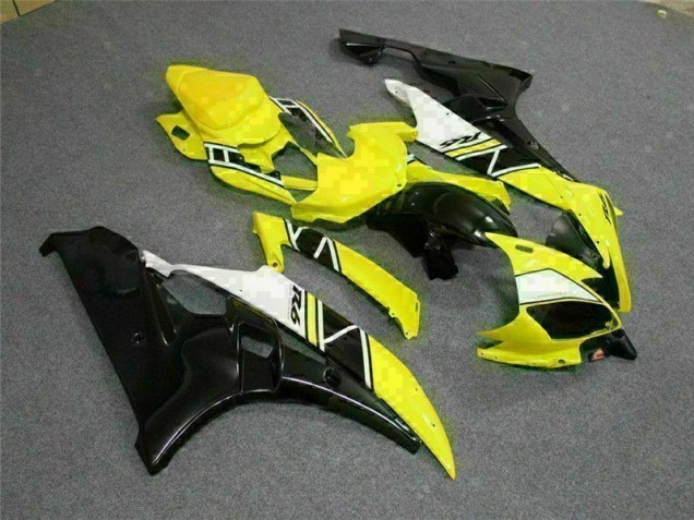 2006-2007 Yellow YZF R6 Motorcycle Fairing Kits & Plastic 2006-2007 Yellow YZF R6 Motorcycle Fairing Kits & Plastic