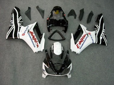 2006-2008 Black White Daytona 675 Triple Motorcycle Fairings