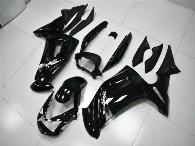 2006-2008 Glossy Black EX650 Motorcycle Fairings 2006-2008 Glossy Black EX650 Motorcycle Fairings