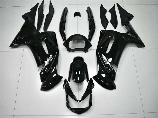 2006-2008 Glossy Black EX650 Motorcycle Fairings 2006-2008 Glossy Black EX650 Motorcycle Fairings