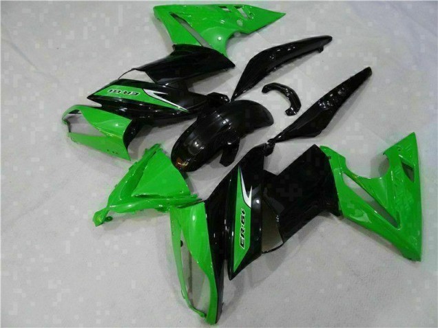 2006-2008 Green Black EX650 Motorcycle Fairing 2006-2008 Green Black EX650 Motorcycle Fairing