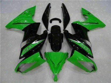 2006-2008 Green Black EX650 Motorcycle Fairing