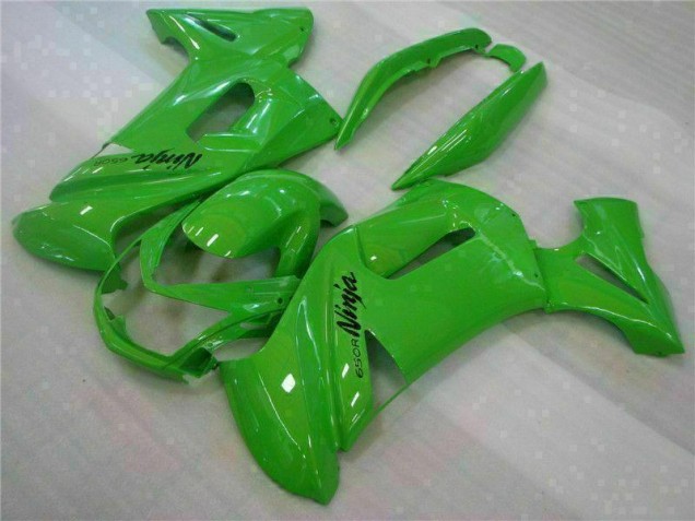 2006-2008 Green EX650 Motorcycle Fairing 2006-2008 Green EX650 Motorcycle Fairing