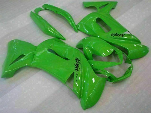 2006-2008 Green EX650 Motorcycle Fairing 2006-2008 Green EX650 Motorcycle Fairing