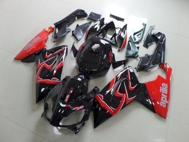 2006-2011 Black and Red RS125 Motorcycle Fairing 2006-2011 Black and Red RS125 Motorcycle Fairing