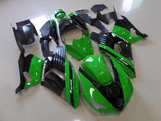 2006-2011 Green and Black ZX14R ZZR1400 Motorcycle Fairings 2006-2011 Green and Black ZX14R ZZR1400 Motorcycle Fairings