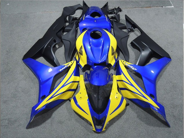 2007-2008 Black Blue Yellow CBR600RR Motorcycle Fairings 2007-2008 Black Blue Yellow CBR600RR Motorcycle Fairings