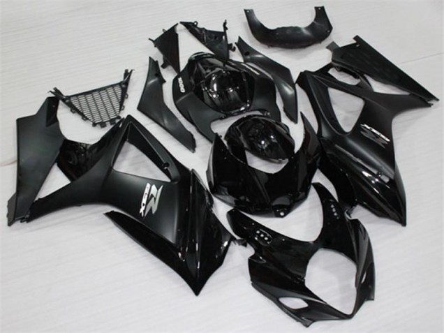2007-2008 Black GSXR 1000 Motorcycle Fairings 2007-2008 Black GSXR 1000 Motorcycle Fairings