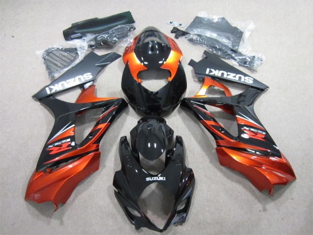 2007-2008 Black Orange GSXR 1000 Motorcycle Fairing 2007-2008 Black Orange GSXR 1000 Motorcycle Fairing