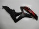 2007-2008 Black Red CBR600RR Motorcycle Fairing Kits