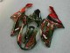 2007-2008 Black Red Flame ZX6R Motorcycle Fairings 2007-2008 Black Red Flame ZX6R Motorcycle Fairings