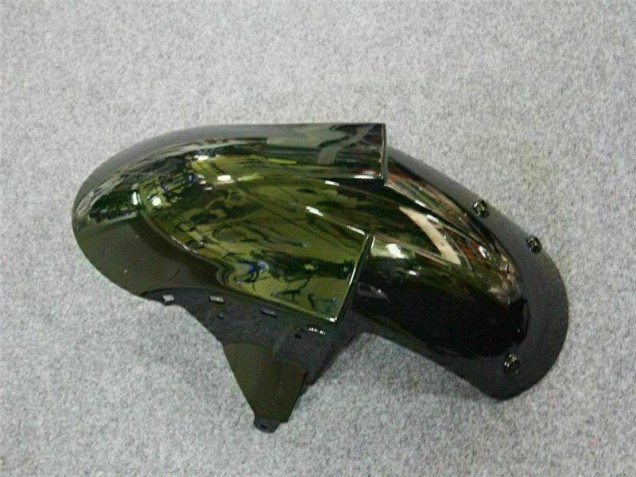 2007-2008 Black Red Flame ZX6R Motorcycle Fairings 2007-2008 Black Red Flame ZX6R Motorcycle Fairings