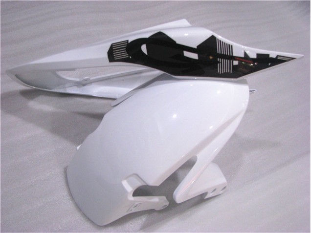 2007-2008 Black White CBR600RR Motorcycle Fairing 2007-2008 Black White CBR600RR Motorcycle Fairing