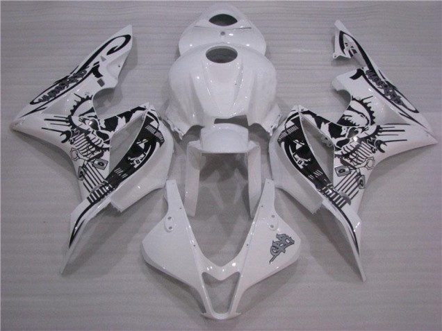 2007-2008 Black White CBR600RR Motorcycle Fairing 2007-2008 Black White CBR600RR Motorcycle Fairing