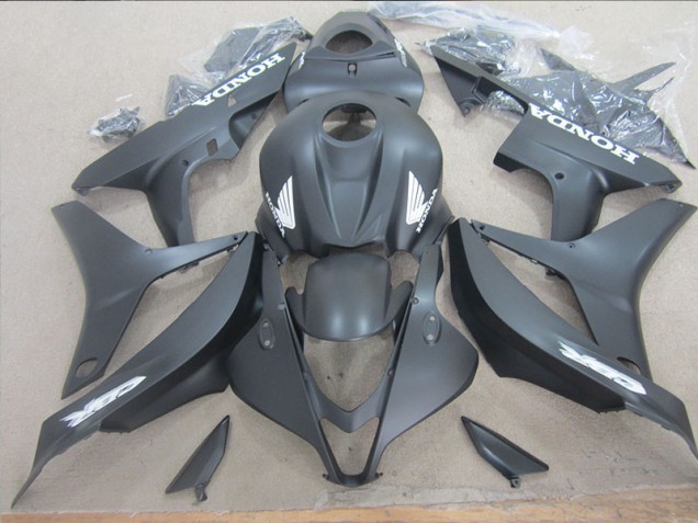 2007-2008 Black White Decal CBR600RR Motorcycle Fairings 2007-2008 Black White Decal CBR600RR Motorcycle Fairings