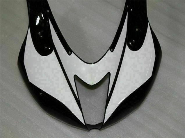 2007-2008 Black White ZX6R Motorcycle Fairing 2007-2008 Black White ZX6R Motorcycle Fairing