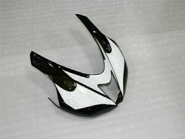 2007-2008 Black White ZX6R Motorcycle Fairing 2007-2008 Black White ZX6R Motorcycle Fairing