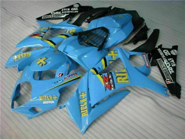 2007-2008 Blue GSXR 1000 Motorcycle Fairing 2007-2008 Blue GSXR 1000 Motorcycle Fairing