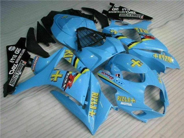 2007-2008 Blue GSXR 1000 Motorcycle Fairing 2007-2008 Blue GSXR 1000 Motorcycle Fairing