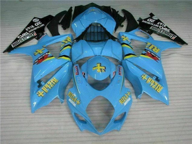 2007-2008 Blue GSXR 1000 Motorcycle Fairing 2007-2008 Blue GSXR 1000 Motorcycle Fairing