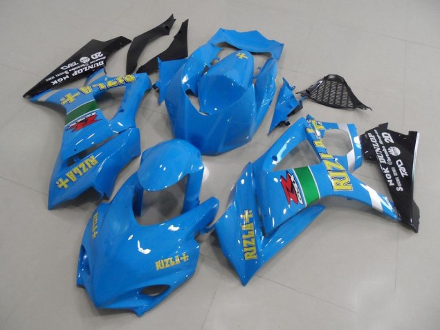2007-2008 Blue Rizla Race GSXR 1000 Motorcycle Fairings 2007-2008 Blue Rizla Race GSXR 1000 Motorcycle Fairings