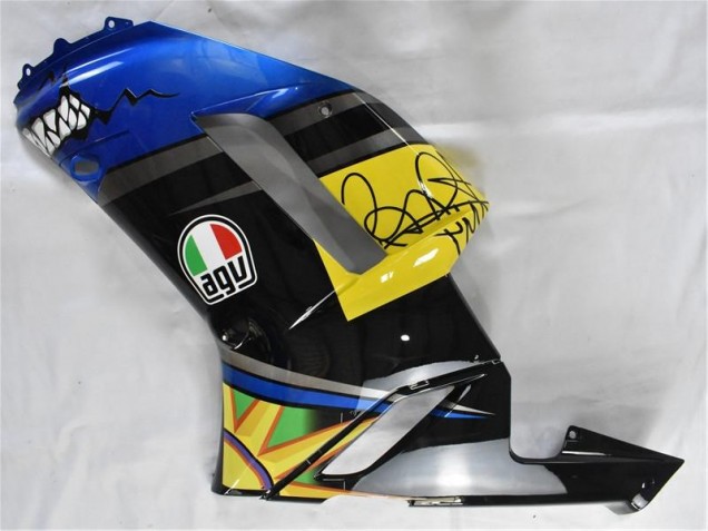 2007-2008 Blue Shark ZX6R Motorcycle Fairings