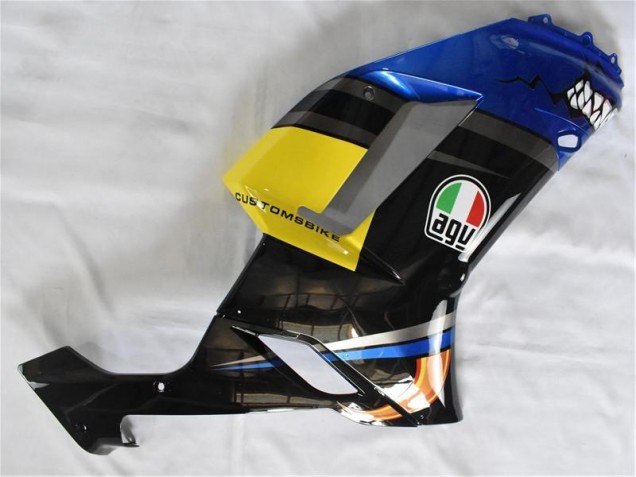 2007-2008 Blue Shark ZX6R Motorcycle Fairings