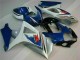 2007-2008 Blue White GSXR 1000 Full Motorcycle Fairing Kits 2007-2008 Blue White GSXR 1000 Full Motorcycle Fairing Kits