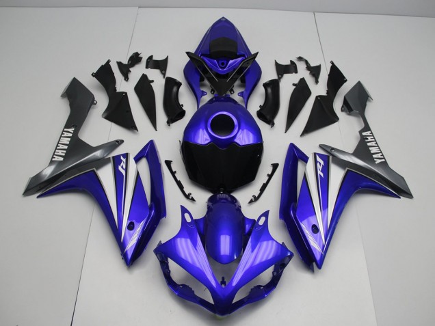 2007-2008 Blue White YZF R1 Motorcycle Fairings 2007-2008 Blue White YZF R1 Motorcycle Fairings