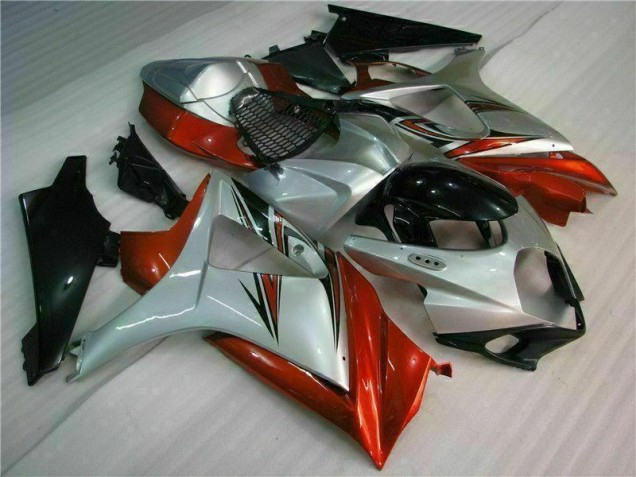 2007-2008 Brown Silver GSXR 1000 Motorcycle Fairings 2007-2008 Brown Silver GSXR 1000 Motorcycle Fairings