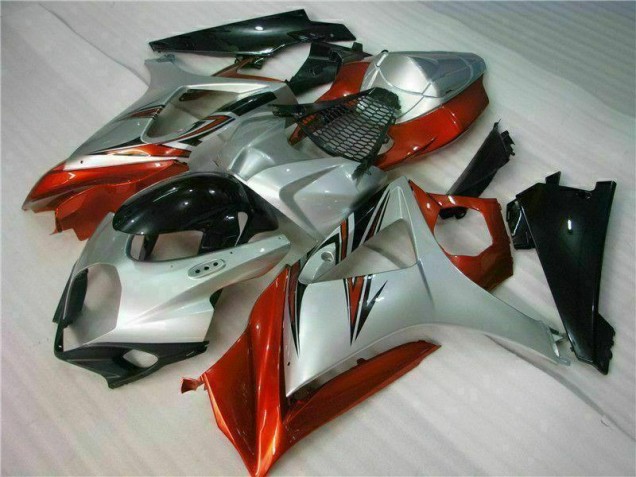 2007-2008 Brown Silver GSXR 1000 Motorcycle Fairings 2007-2008 Brown Silver GSXR 1000 Motorcycle Fairings