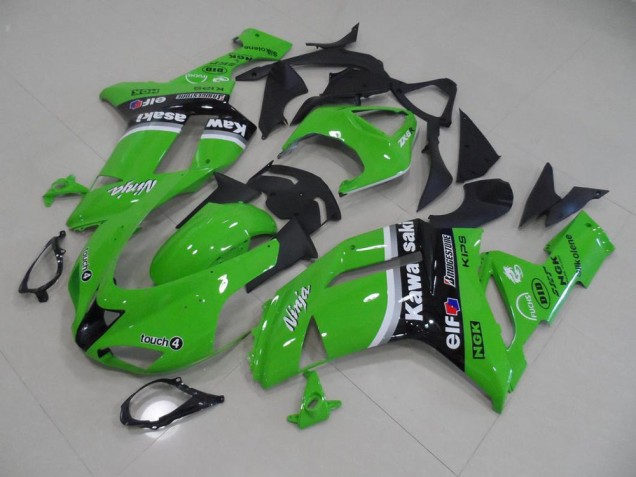2007-2008 Green Arrow ZX6R Motorcycle Fairings 2007-2008 Green Arrow ZX6R Motorcycle Fairings
