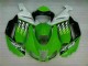 2007-2008 Green White Ninja ZX6R Motorcycle Fairings 2007-2008 Green White Ninja ZX6R Motorcycle Fairings