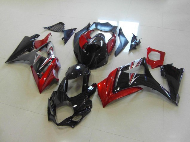 2007-2008 Red Black No Sticker GSXR 1000 Motorcycle Fairings 2007-2008 Red Black No Sticker GSXR 1000 Motorcycle Fairings