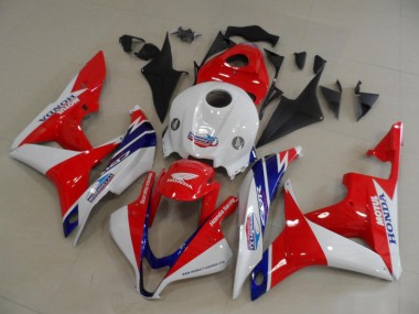 2007-2008 Red White CBR600RR Motorcycle Bodywork