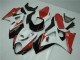 2007-2008 Red White GSXR 1000 Motorcycle Fairing 2007-2008 Red White GSXR 1000 Motorcycle Fairing