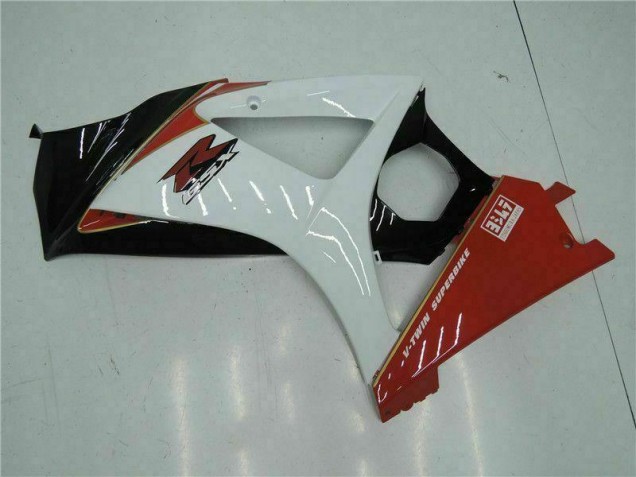 2007-2008 Red White GSXR 1000 Motorcycle Fairing 2007-2008 Red White GSXR 1000 Motorcycle Fairing