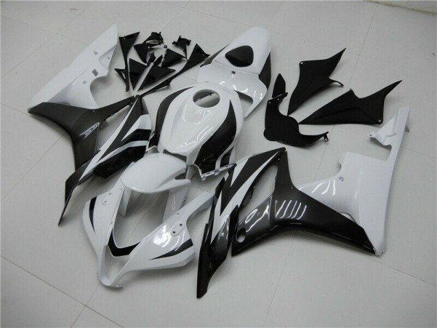 2007-2008 White Black CBR600RR Motorcycle Fairing 2007-2008 White Black CBR600RR Motorcycle Fairing