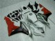 2007-2008 White Black Red CBR600RR Motorcycle Bodywork