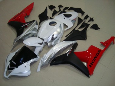 2007-2008 White Black Red CBR600RR Motorcycle Fairings