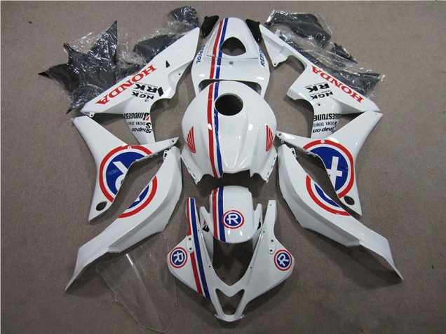 2007-2008 White R CBR600RR Motorcycle Fairings 2007-2008 White R CBR600RR Motorcycle Fairings
