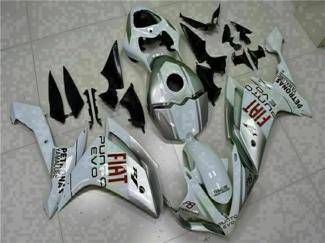 2007-2008 White YZF R1 Motorcycle Fairing Kits & Plastic 2007-2008 White YZF R1 Motorcycle Fairing Kits & Plastic