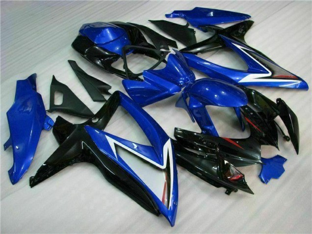 2008-2010 Blue Black GSXR 600/750 Motorcycle Fairings 2008-2010 Blue Black GSXR 600/750 Motorcycle Fairings
