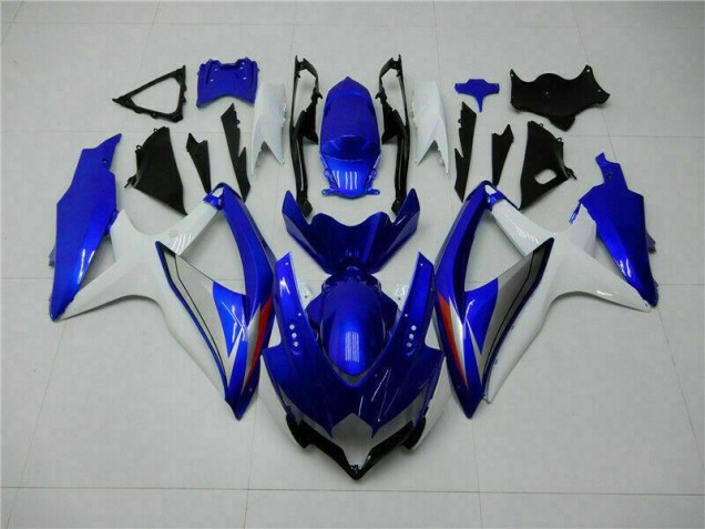2008-2010 Blue White GSXR 600/750 Motorcycle Bodywork 2008-2010 Blue White GSXR 600/750 Motorcycle Bodywork