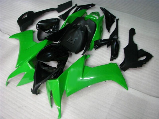 2008-2010 Green Black ZX10R Motorcycle Fairings 2008-2010 Green Black ZX10R Motorcycle Fairings