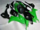 2008-2010 Green Black ZX10R Motorcycle Fairings 2008-2010 Green Black ZX10R Motorcycle Fairings