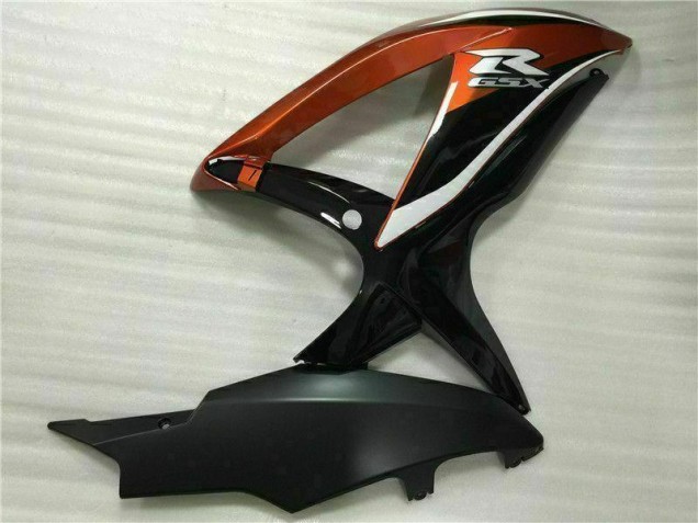 2008-2010 Red Black GSXR 600/750 Motorcycle Fairings 2008-2010 Red Black GSXR 600/750 Motorcycle Fairings