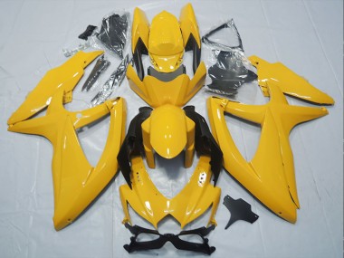 2008-2010 Yellow GSXR 750 Motorcycle Fairings