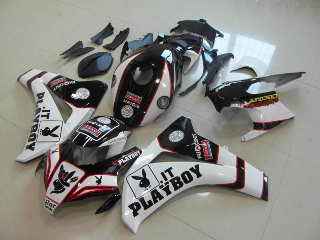 2008-2011 Black Playboy CBR1000RR Motorcycle Fairings 2008-2011 Black Playboy CBR1000RR Motorcycle Fairings